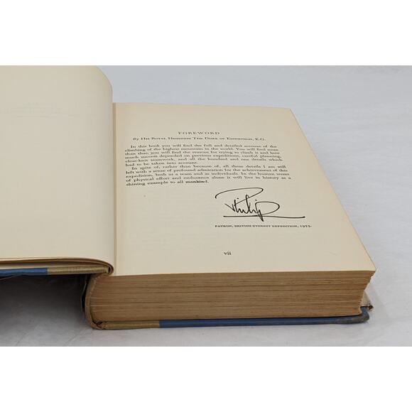 Conquest Of Everest By John Hunt Second Printing British Expedition Vintage 1954 - Picture 12 of 16